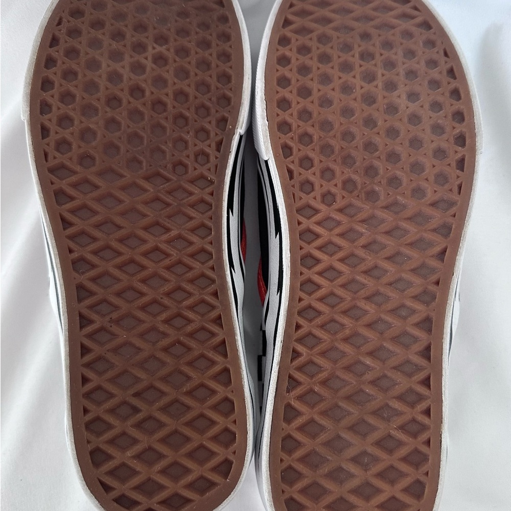 Vans Customized Black Slip-On Sneakers - Picture 7 of 9